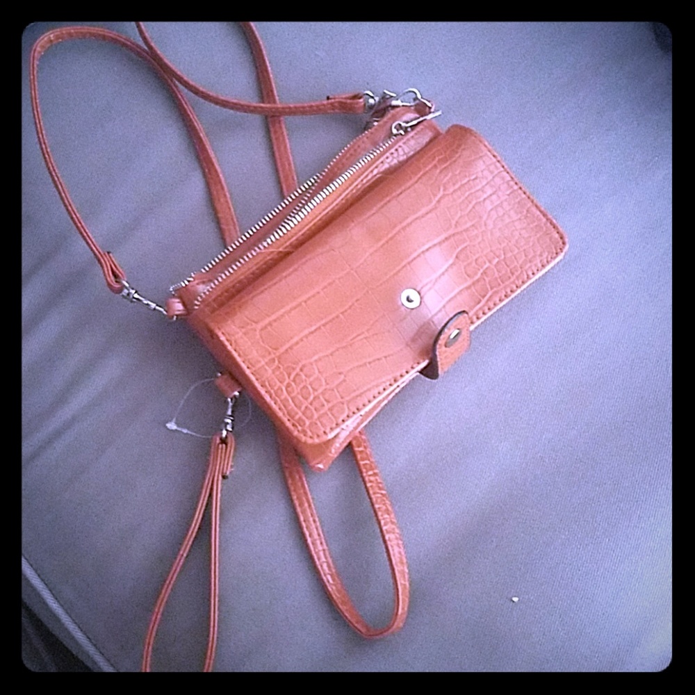 Brown crossbody bag